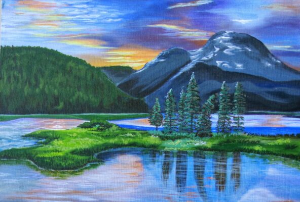 tranh acrylic đẹp