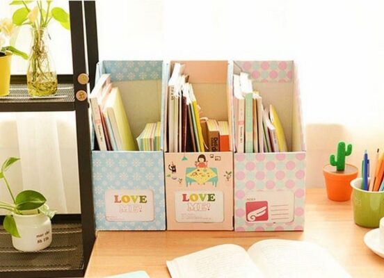 làm đồ handmade trang trí bàn học