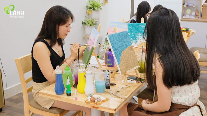 workshop vẽ tranh tphcm