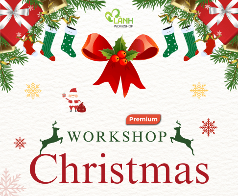 workshop chủ đề giáng sinh