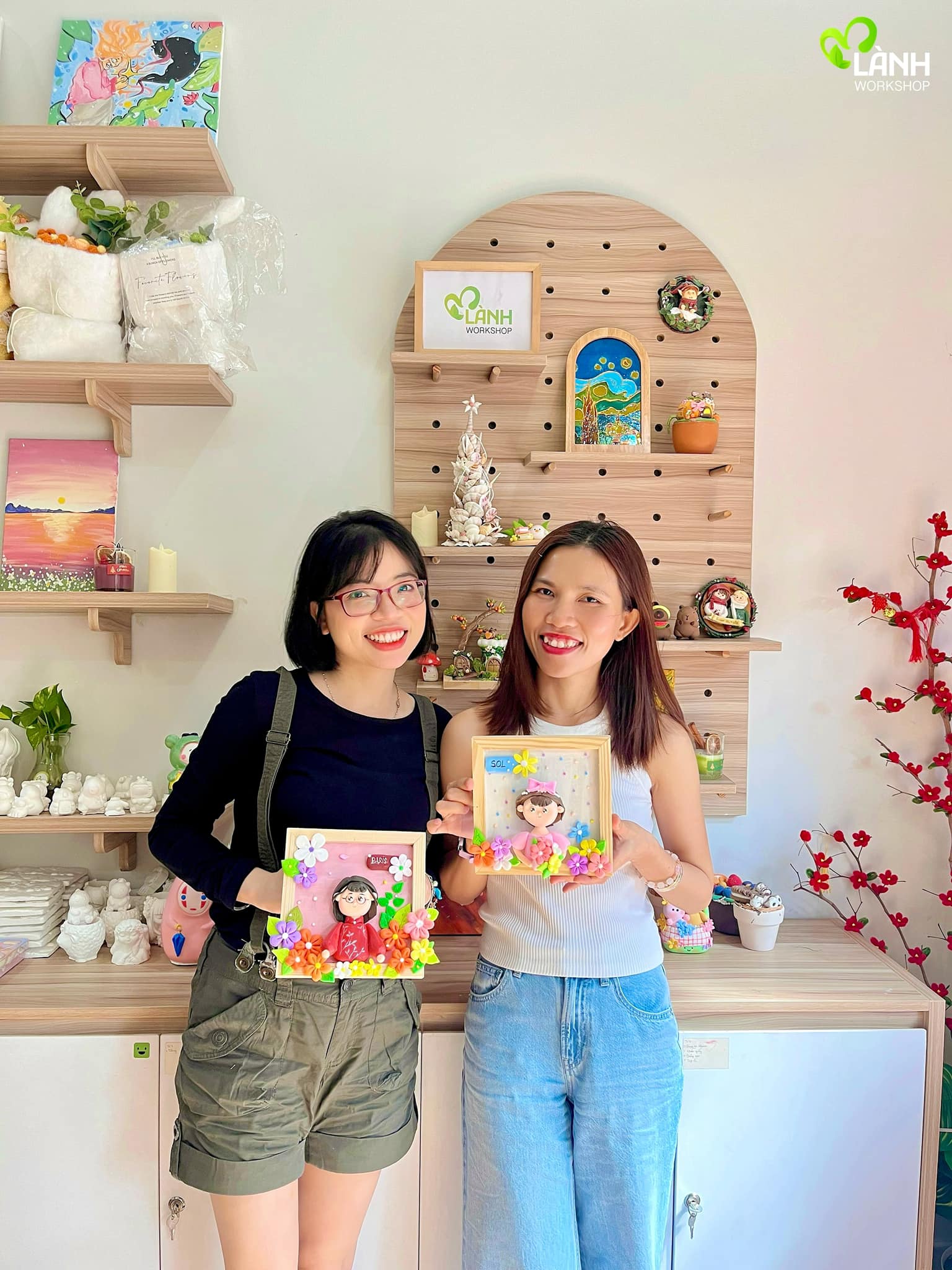 Workshop Đất Sét Workshop tieu canh dat set Tet 1