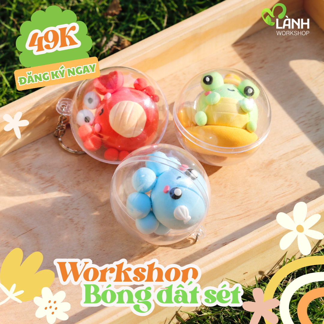 workshop bóng đất sét