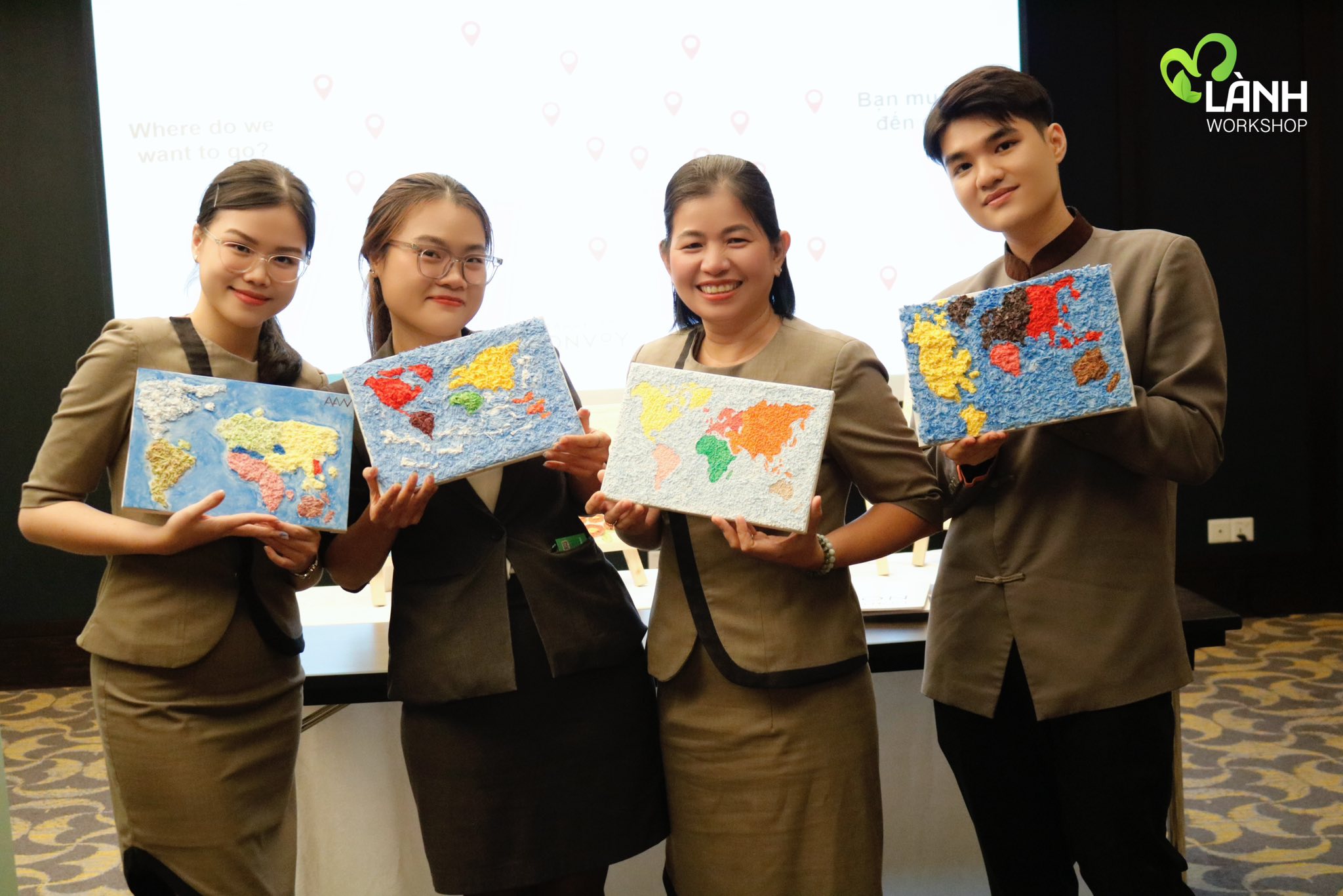 Workshop Tranh Bột Giấy “Bản Đồ Thế Giới” Cùng Sheraton 494505755 122225464652040203 8044188694227371107 n