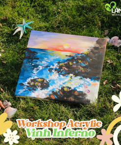 workshop vẽ tranh acrylic