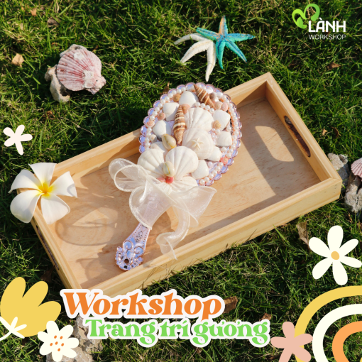 workshop trang trí gương