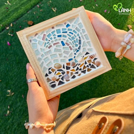 workshop tranh mosaic