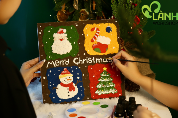 Workshop trang tri giang sinh 1