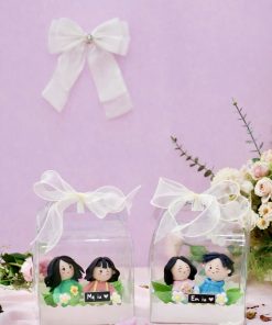Workshop Hộp Chibi Đất Sét Đế Hoa Couple