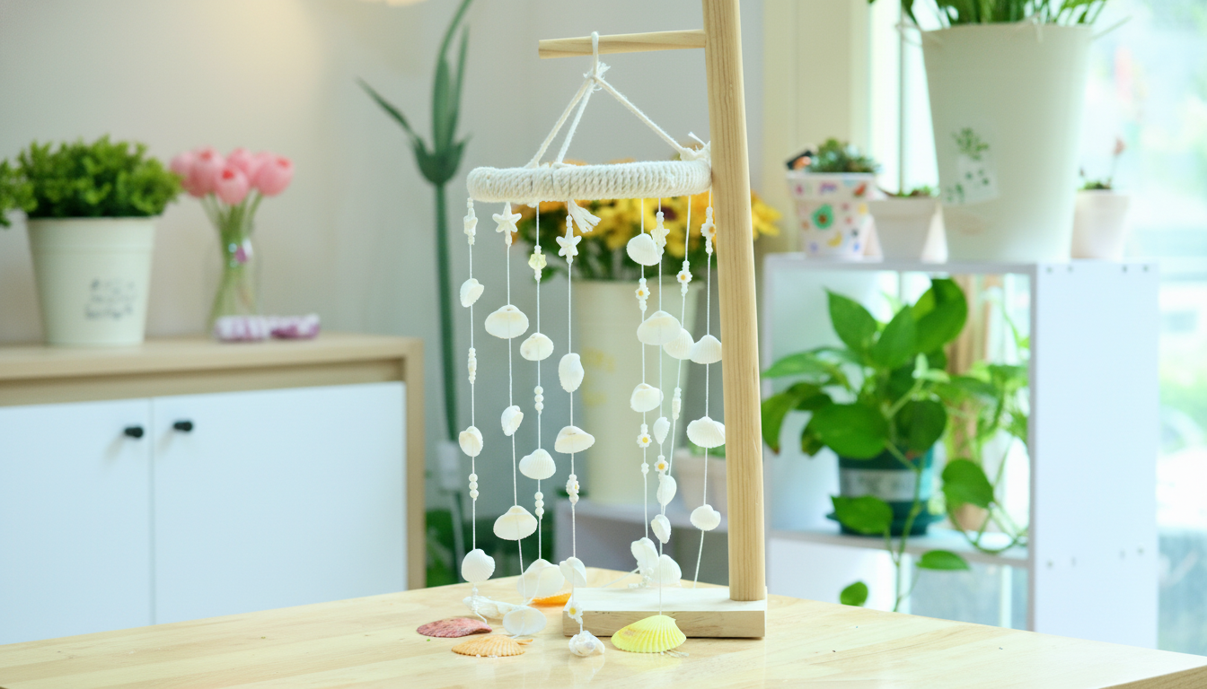 chuông gió vỏ sò