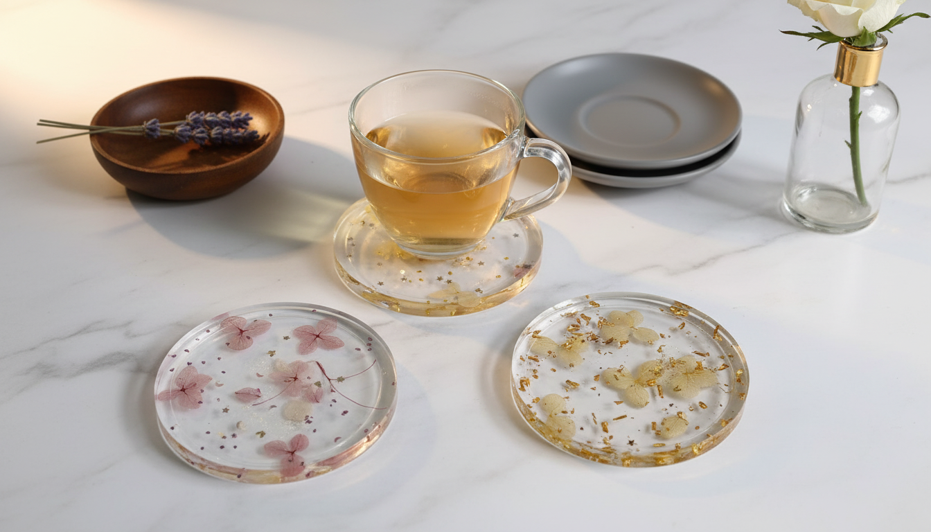 lót ly resin