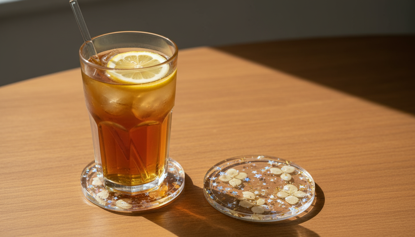 lót ly resin