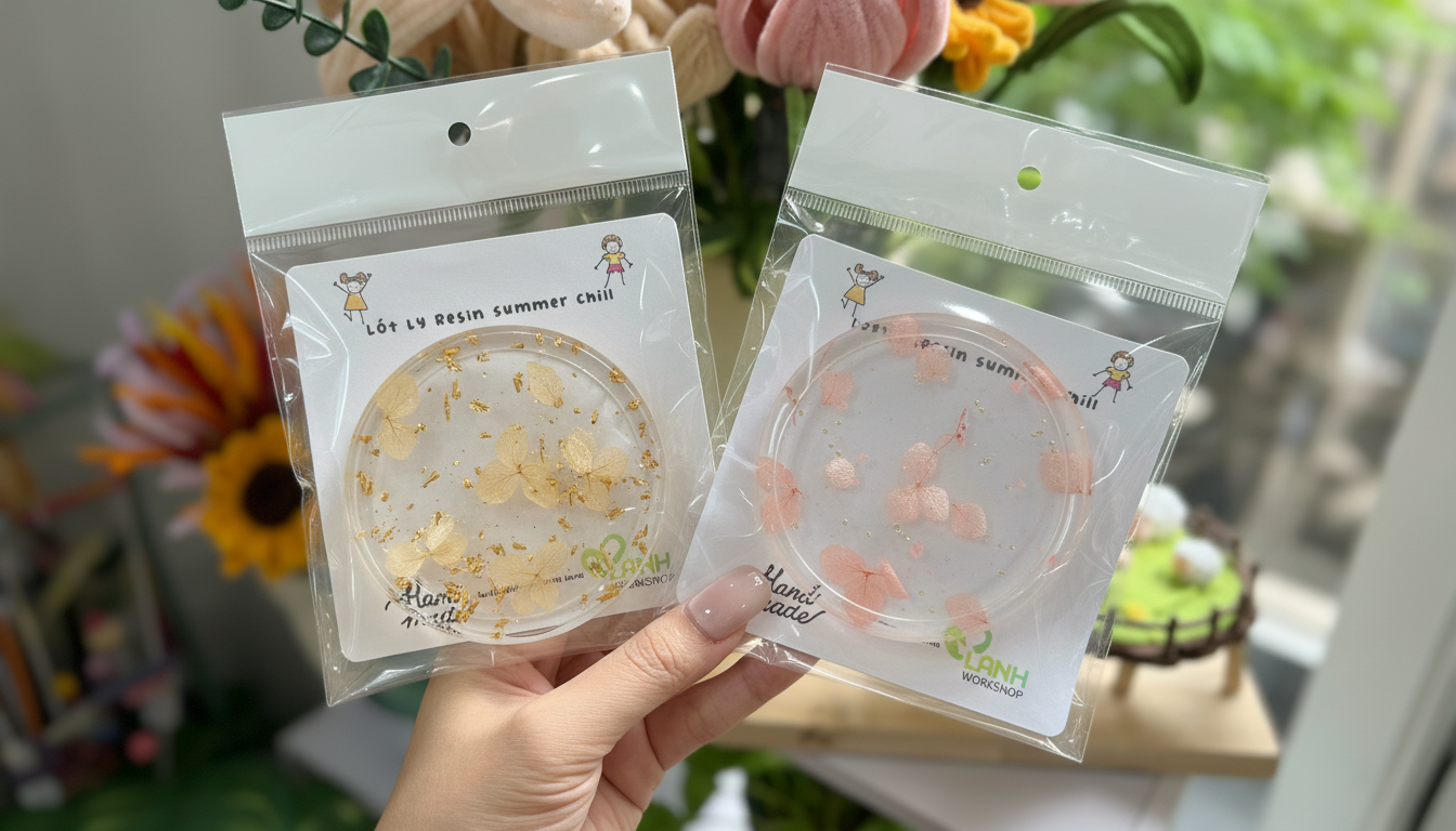 quà tặng handmade resin