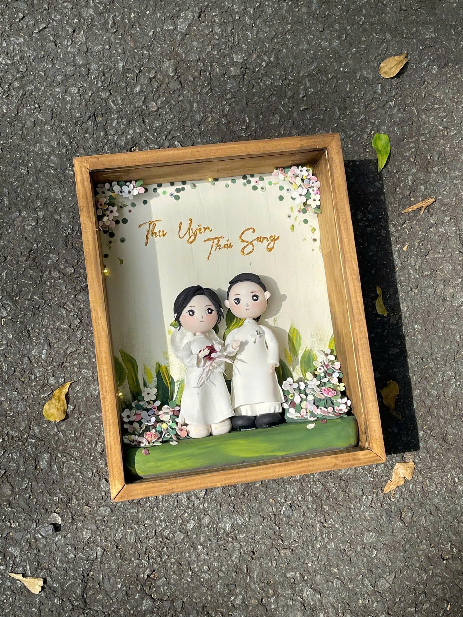 hộp quà cưới chibi theo yêu cầu hộp quà cưới chibi theo yêu cầu