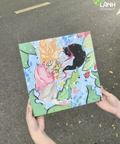 [Thanh Lý] Tác Phẩm Acrylic: Kho Báu